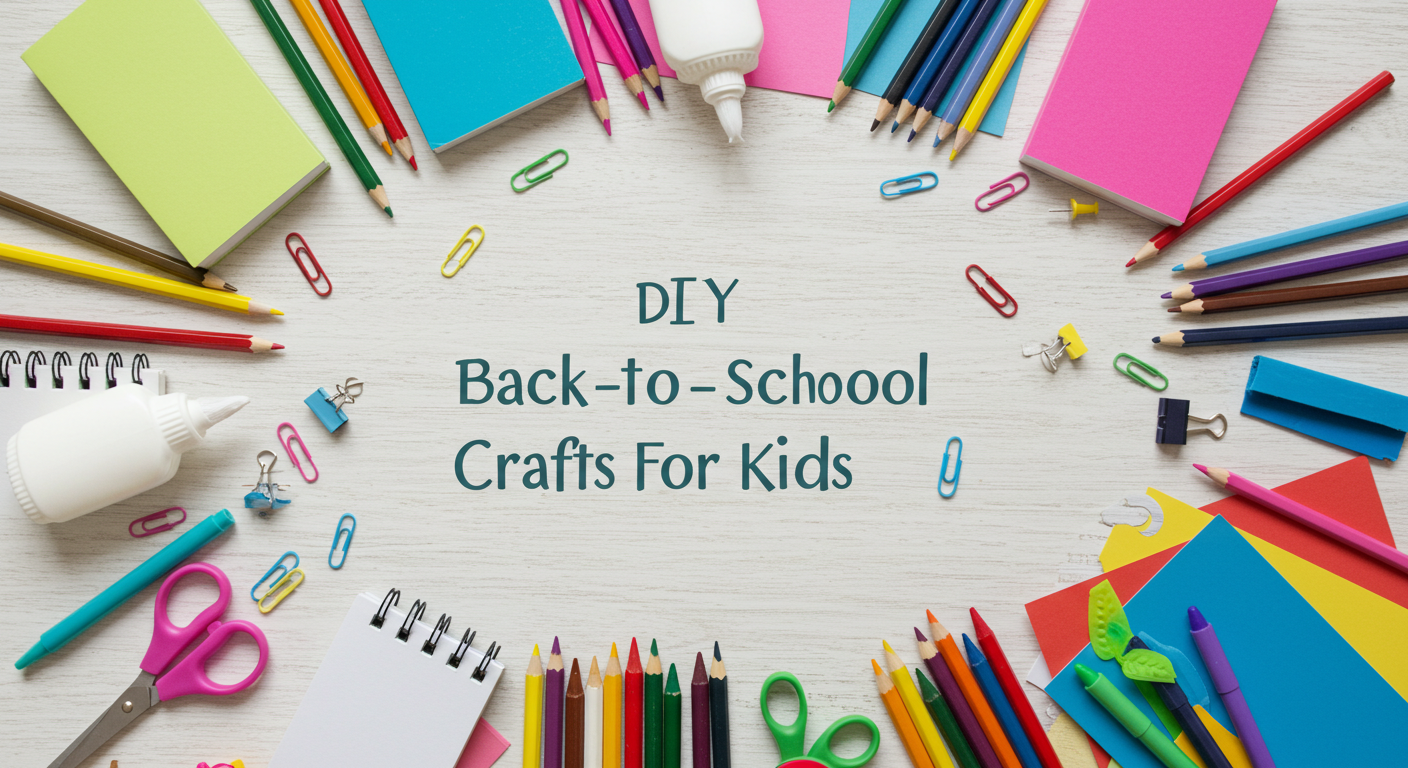 Back-to-school craft for kids