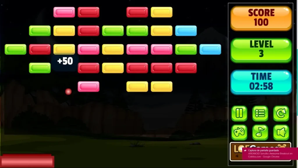 Google Block Breaker